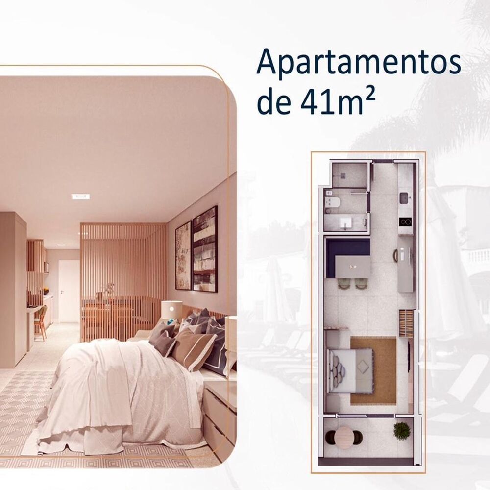 Apartamento, 1 quarto, 41 m² - Foto 10