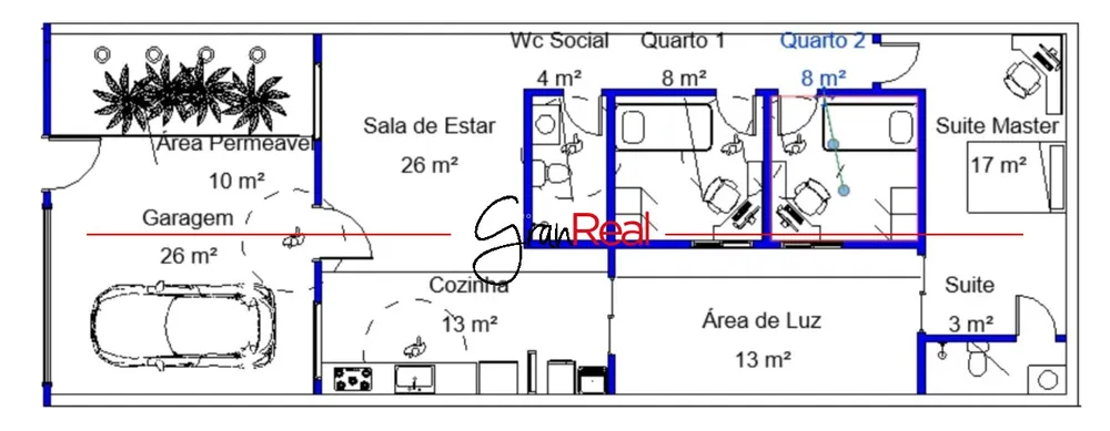 Casa, 3 quartos, 123 m² - Foto 13