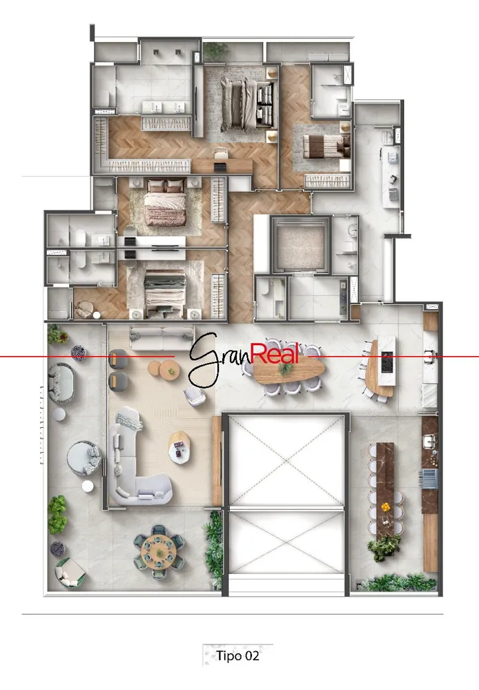 Apartamento, 4 quartos, 225 m² - Foto 10