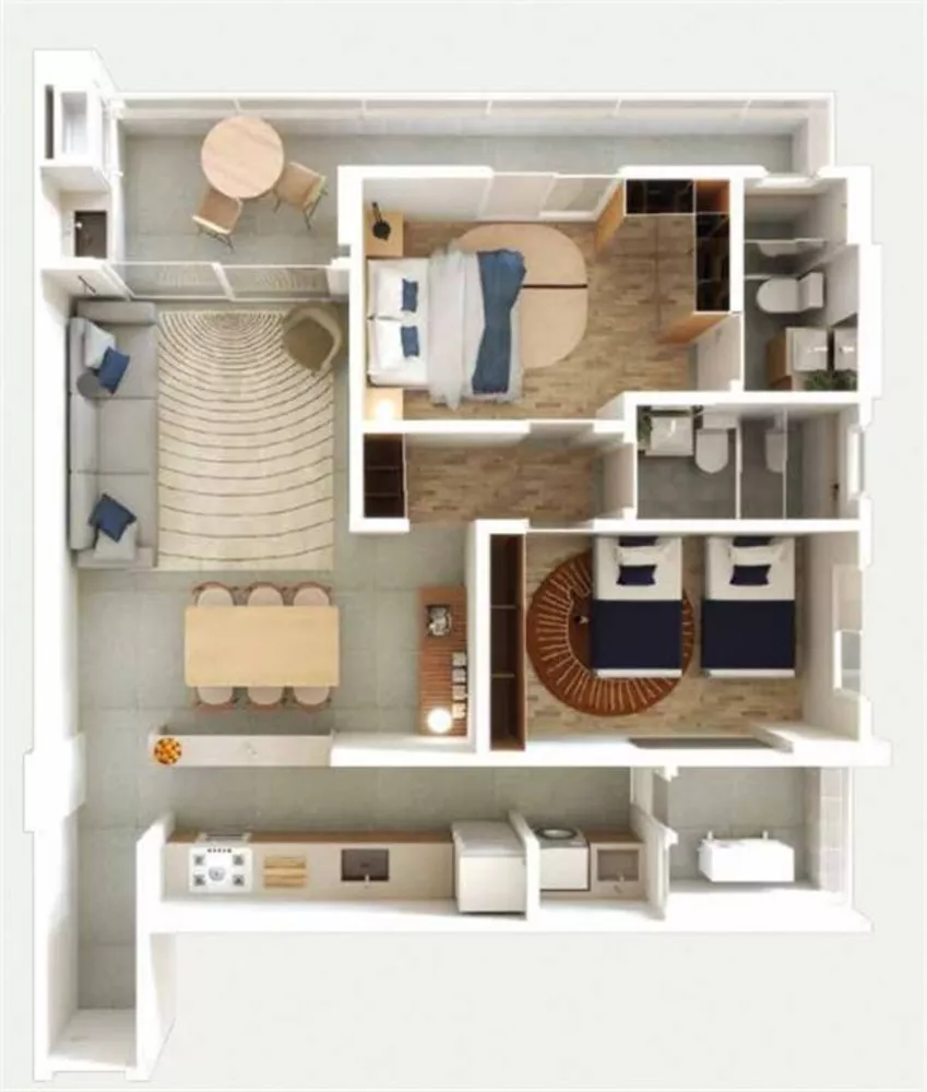 Apartamento à venda com 2 quartos, 76m² - Foto 2