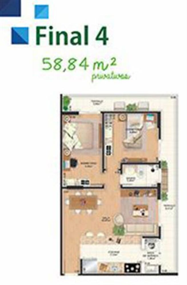 Apartamento, 1 quarto, 63 m² - Foto 11