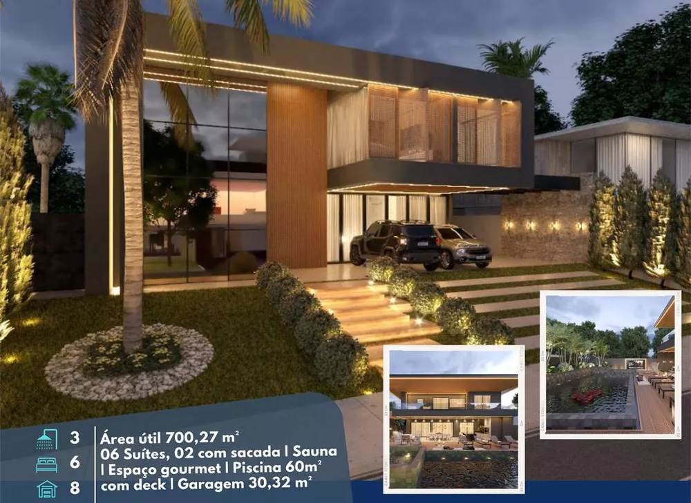 Casa à venda com 6 quartos, 700m² - Foto 1