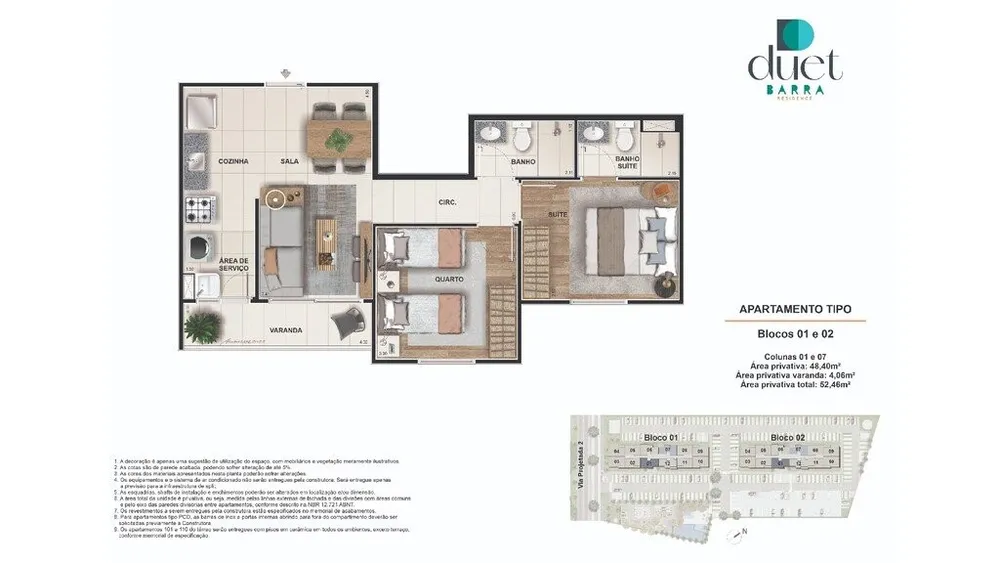 Apartamento, 2 quartos, 52 m² - Foto 20