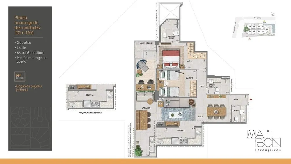 Apartamento, 2 quartos, 71 m² - Foto 24