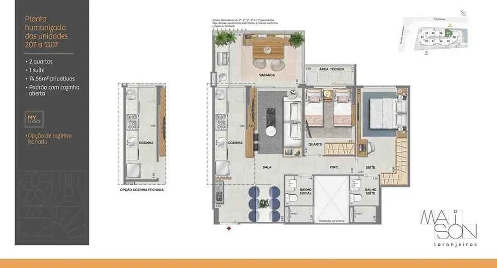 Apartamento, 2 quartos, 71 m² - Foto 22