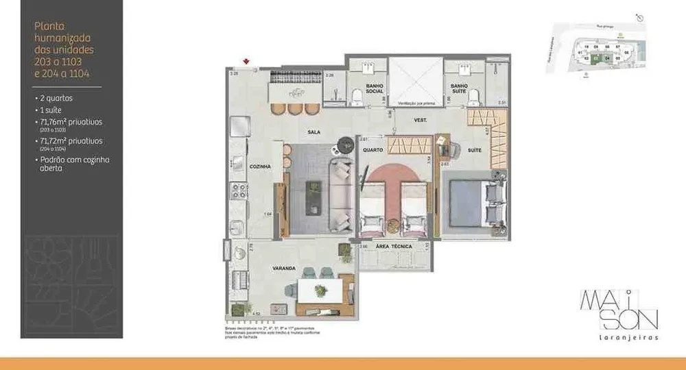 Apartamento, 2 quartos, 71 m² - Foto 19
