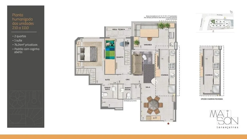Apartamento, 2 quartos, 71 m² - Foto 23