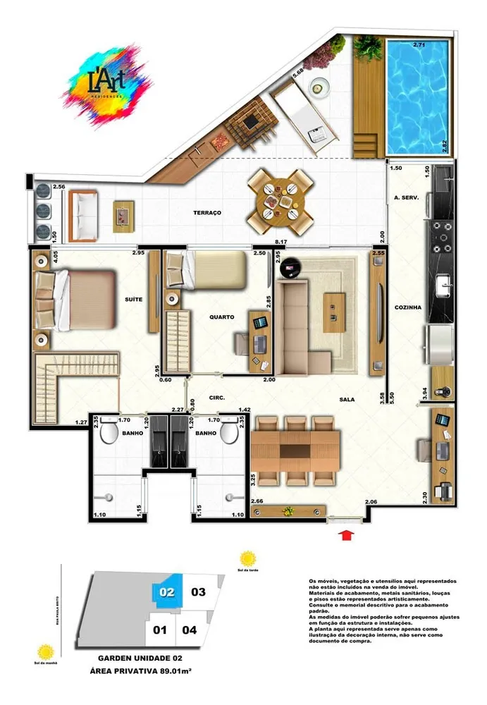 Cobertura, 3 quartos, 164 m² - Foto 23
