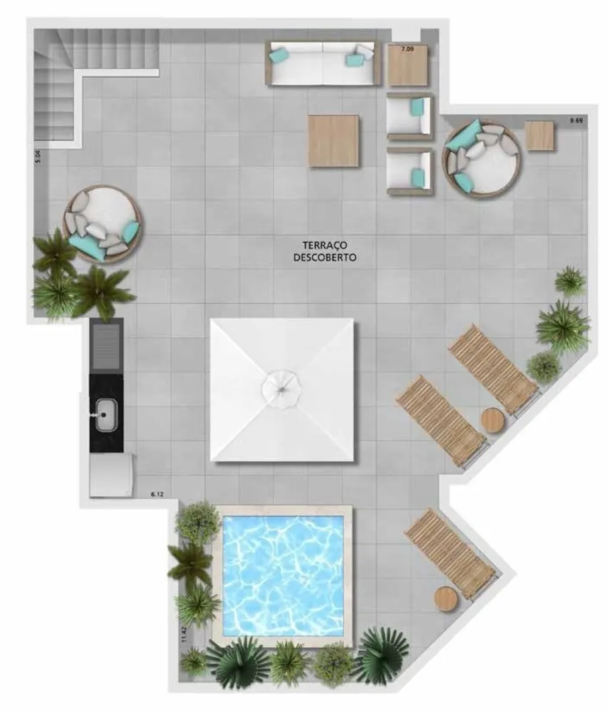 Cobertura, 3 quartos, 213 m² - Foto 18