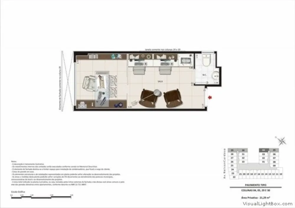 Sala-Conjunto, 17 m² - Foto 19