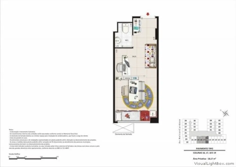 Sala-Conjunto, 17 m² - Foto 15