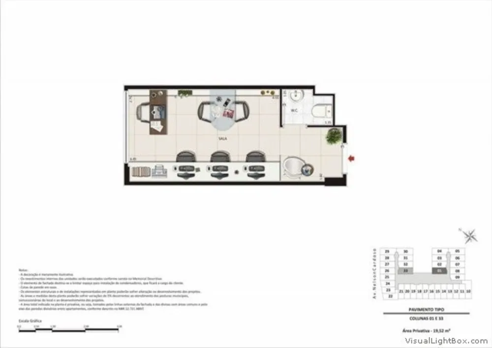 Sala-Conjunto, 17 m² - Foto 18