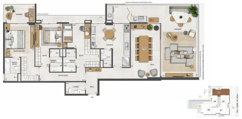 Apartamento, 3 quartos, 150 m² - Foto 15