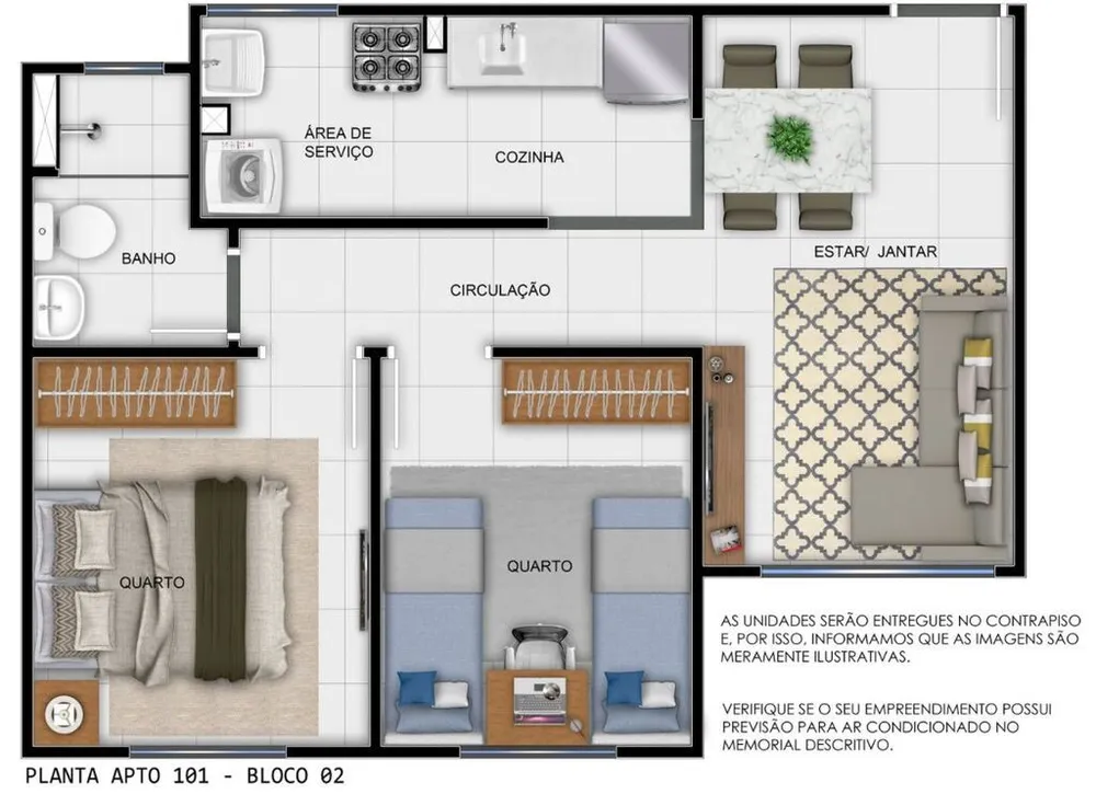 Apartamento, 2 quartos, 41 m² - Foto 8