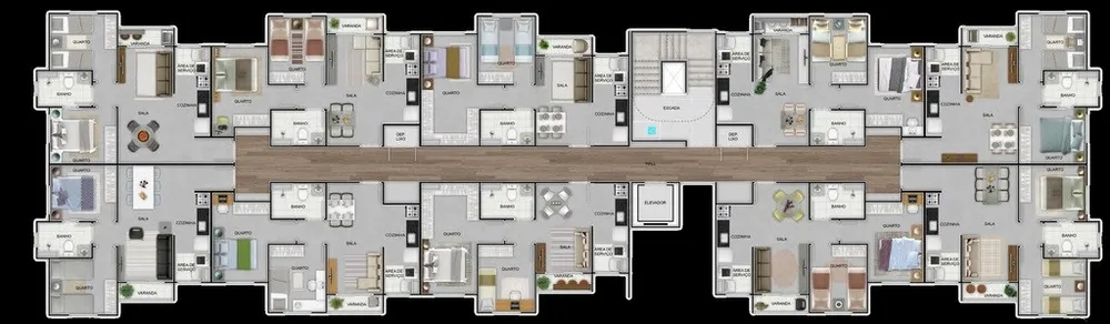 Apartamento, 2 quartos, 66 m² - Foto 20