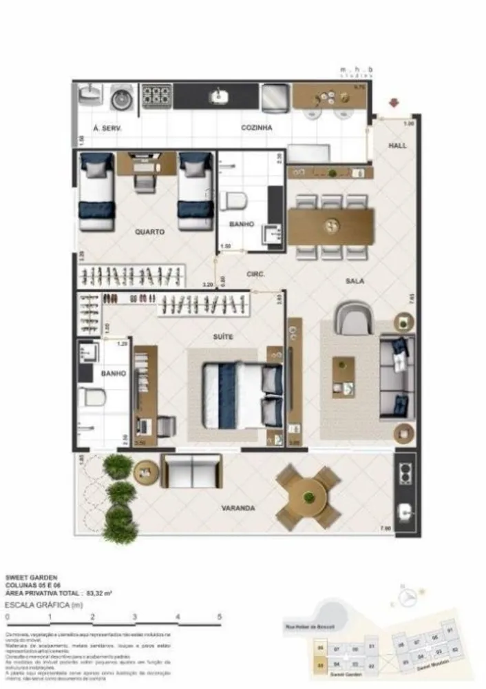 Apartamento, 2 quartos, 80 m² - Foto 25