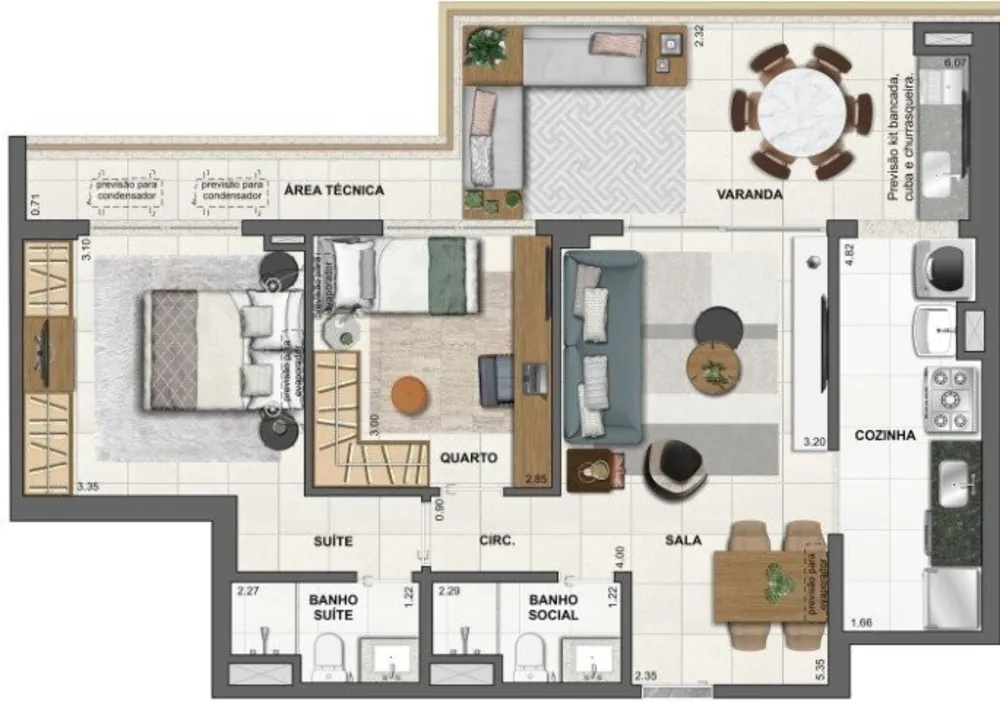 Cobertura, 3 quartos, 212 m² - Foto 61