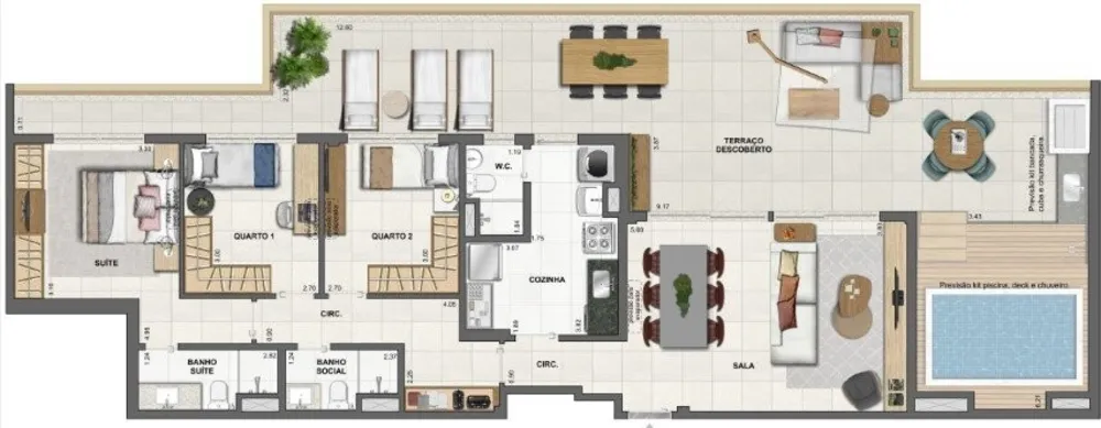 Cobertura, 3 quartos, 212 m² - Foto 67