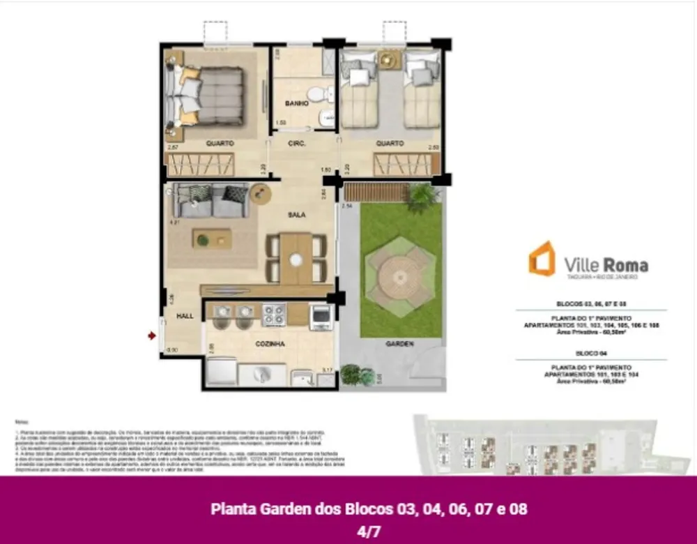 Apartamento, 2 quartos, 62 m² - Foto 9