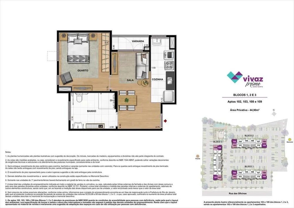 Apartamento, 1 quarto, 44 m² - Foto 21