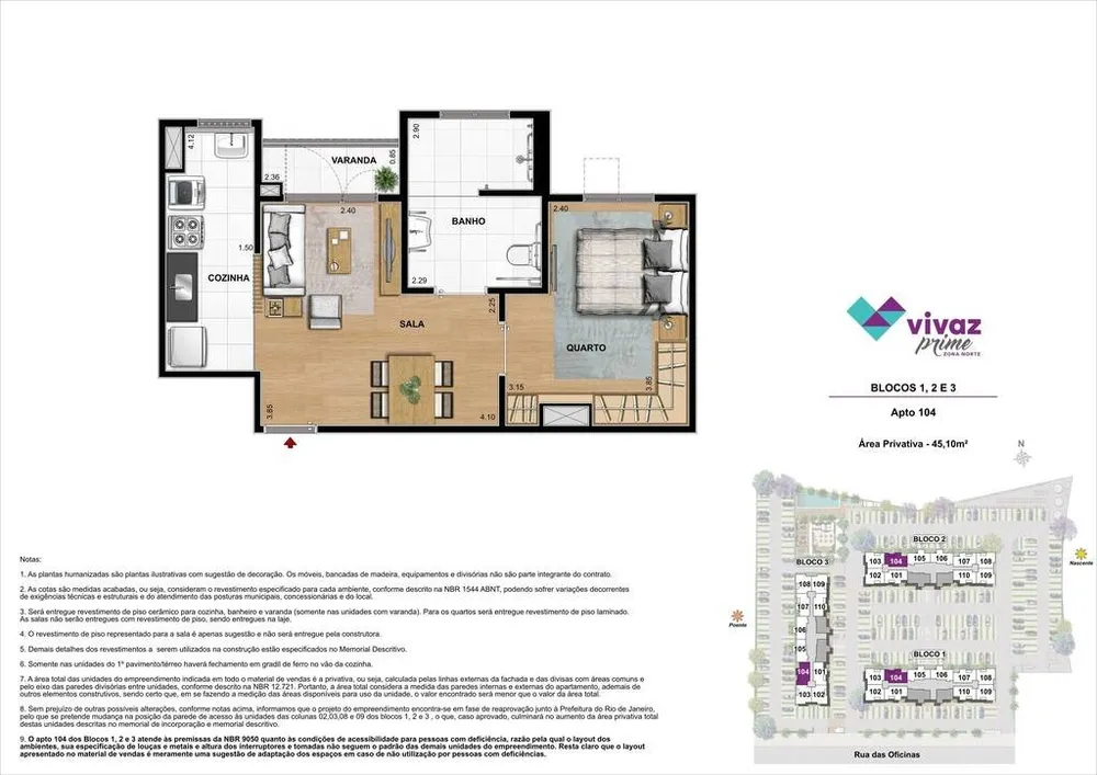 Apartamento, 1 quarto, 44 m² - Foto 23