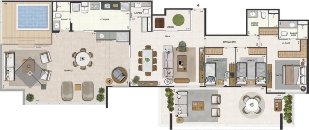 Apartamento, 2 quartos, 79 m² - Foto 77