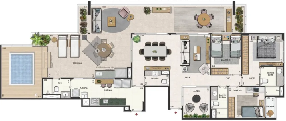Apartamento, 2 quartos, 79 m² - Foto 75