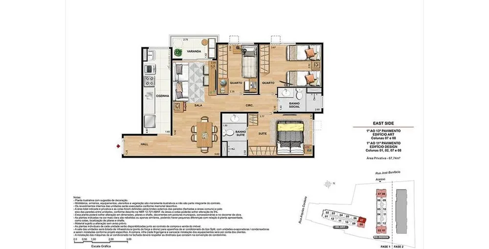 Apartamento, 2 quartos, 52 m² - Foto 34
