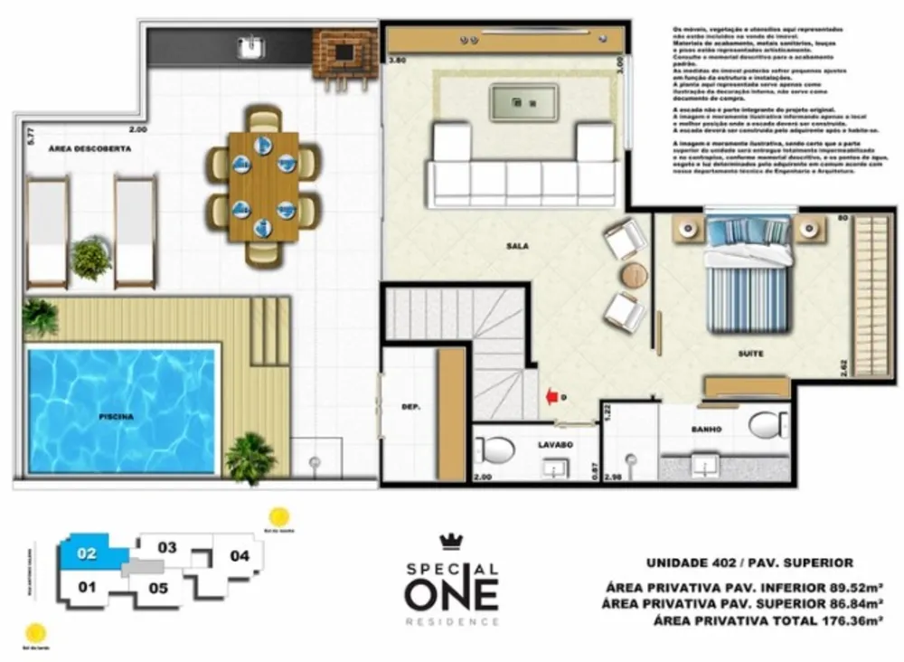 Apartamento, 2 quartos, 74 m² - Foto 26