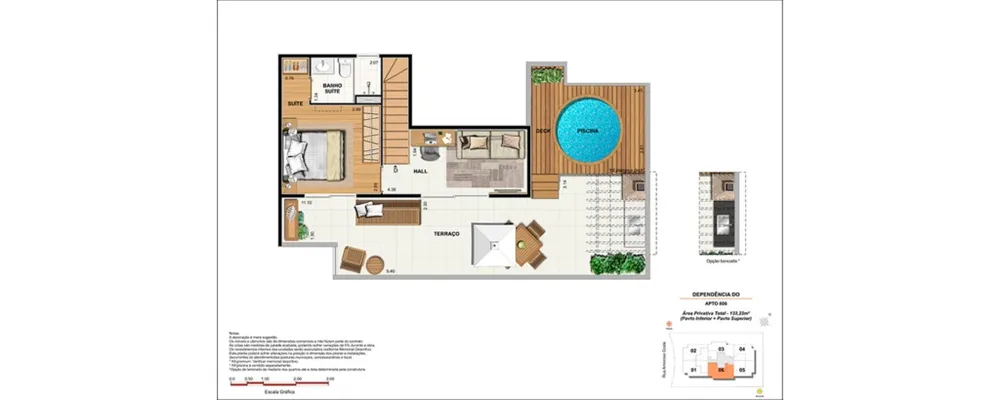 Apartamento, 3 quartos, 74 m² - Foto 23