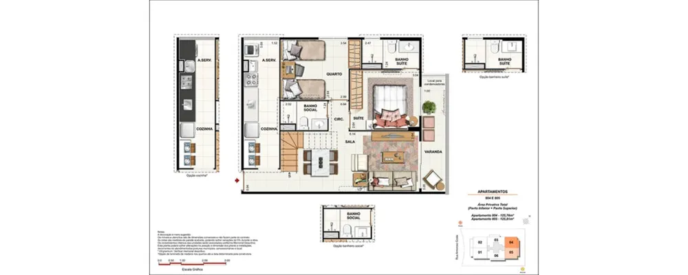 Apartamento, 3 quartos, 74 m² - Foto 20