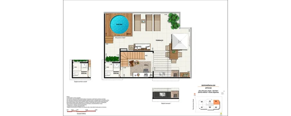 Apartamento, 3 quartos, 74 m² - Foto 21