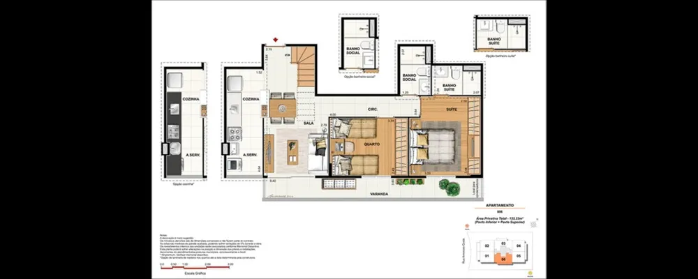 Apartamento, 3 quartos, 74 m² - Foto 22