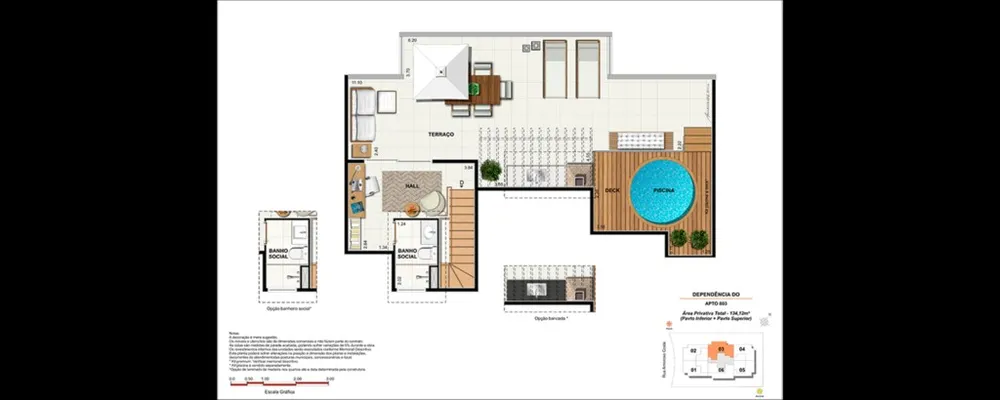 Apartamento, 3 quartos, 74 m² - Foto 25