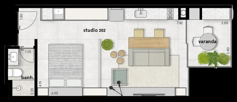 Apartamento, 2 quartos, 69 m² - Foto 14