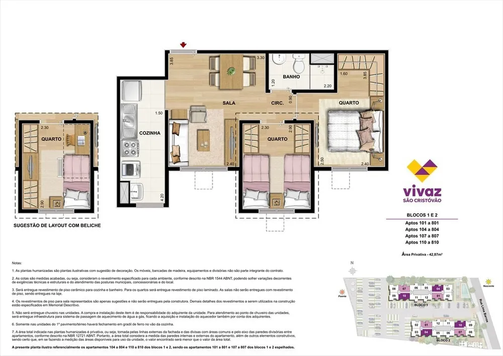 Apartamento, 1 quarto, 42 m² - Foto 20