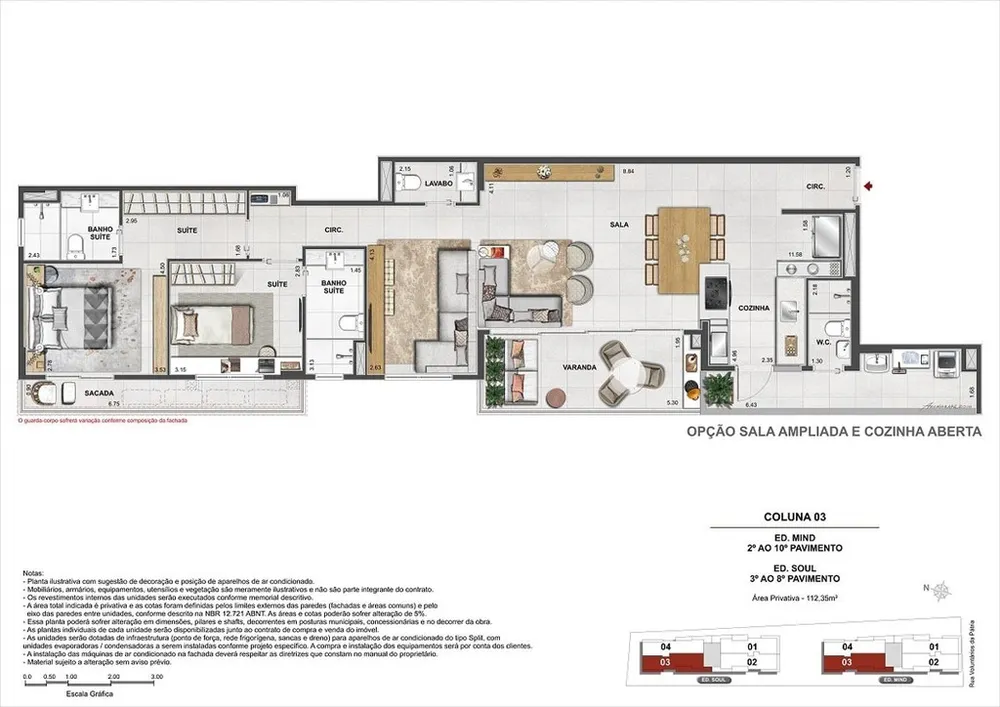 Apartamento, 3 quartos, 113 m² - Foto 35
