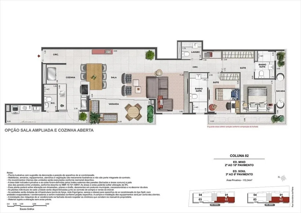 Apartamento, 3 quartos, 113 m² - Foto 33