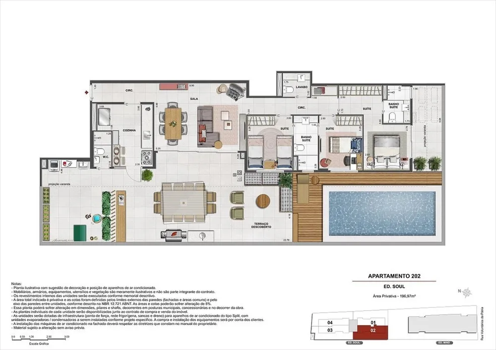 Apartamento, 3 quartos, 113 m² - Foto 40