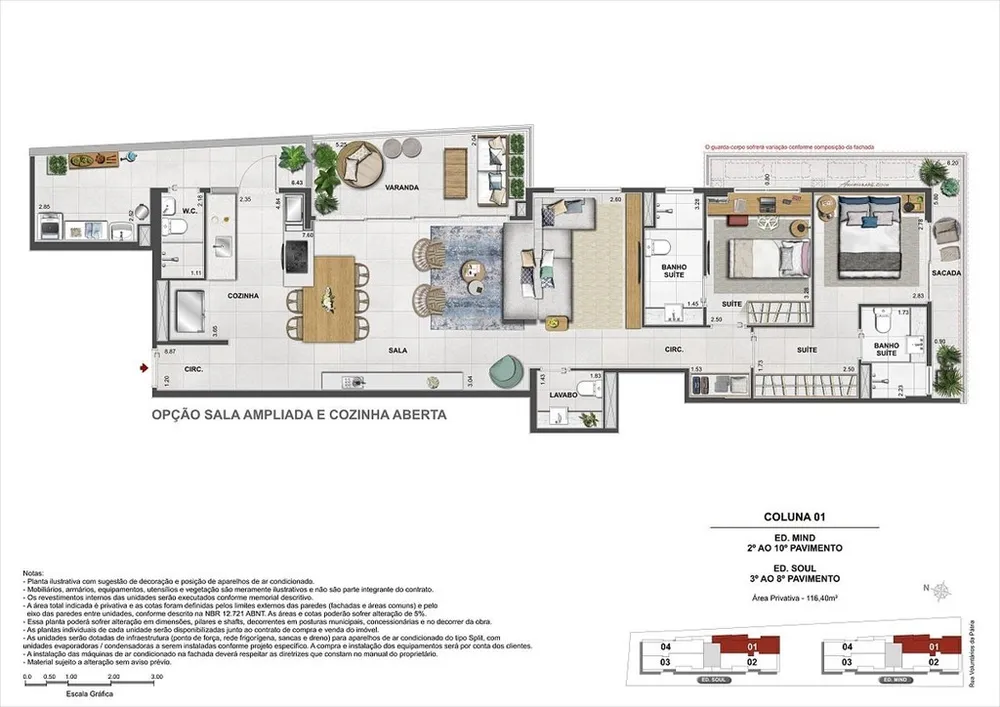 Apartamento, 3 quartos, 113 m² - Foto 28
