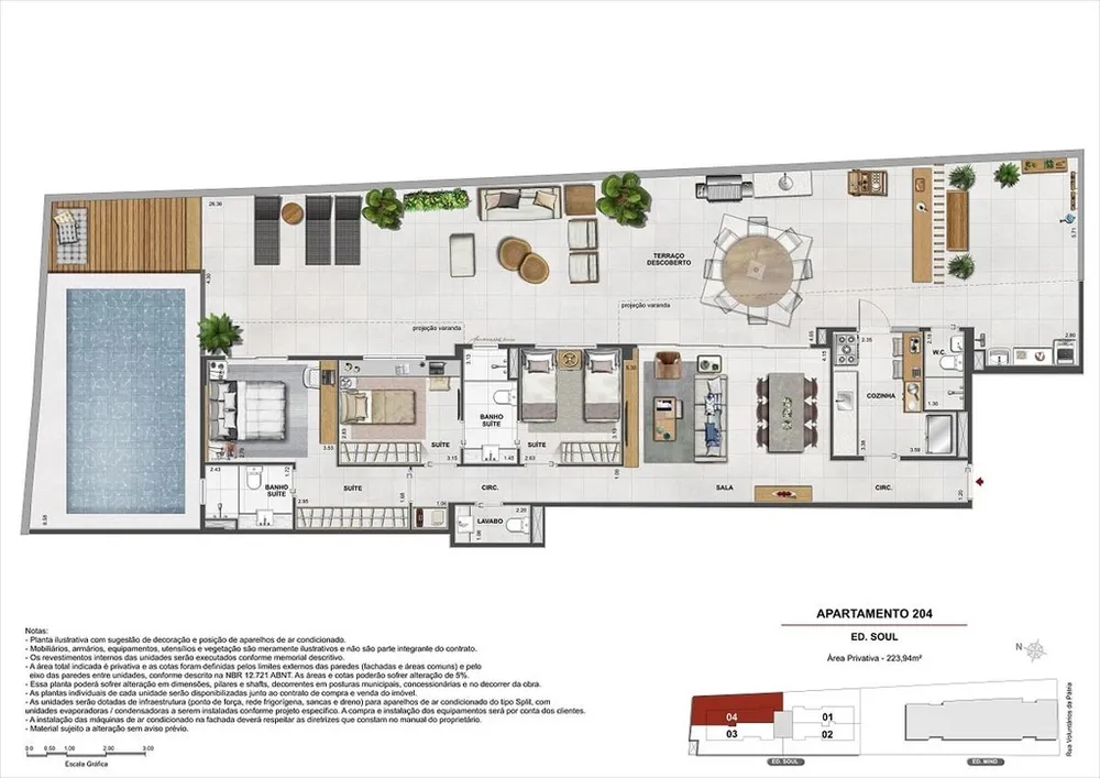 Apartamento, 3 quartos, 113 m² - Foto 41