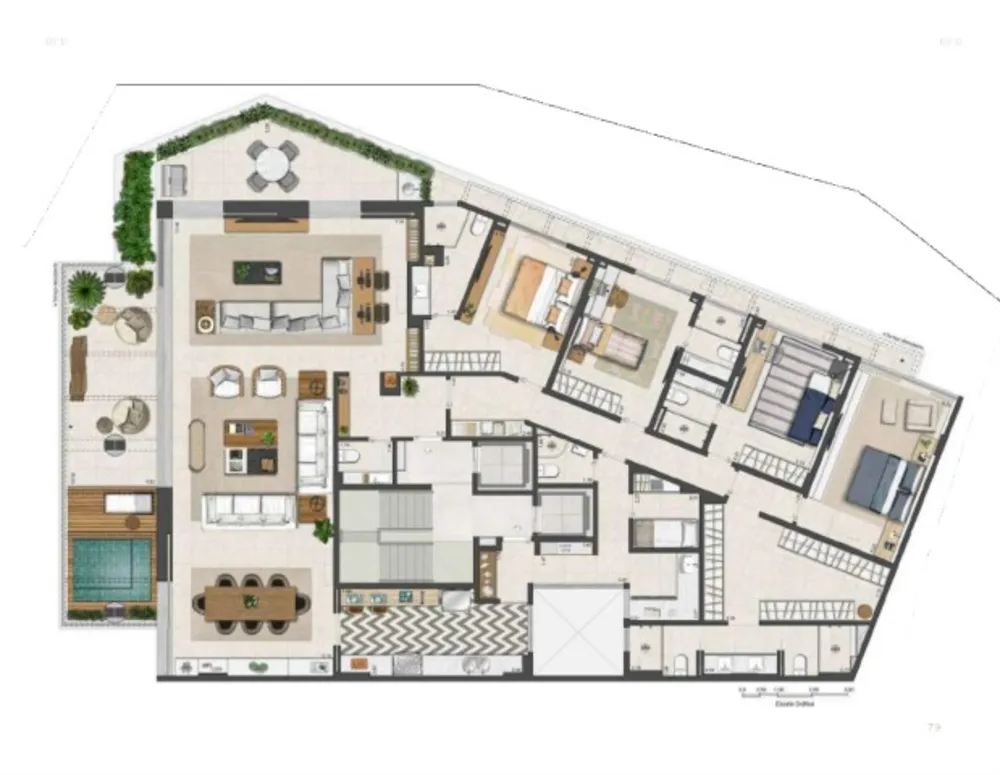 Apartamento, 4 quartos, 298 m² - Foto 19