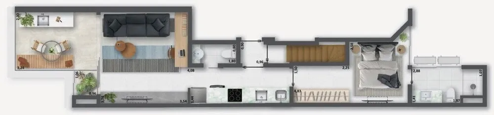 Cobertura, 2 quartos, 118 m² - Foto 20
