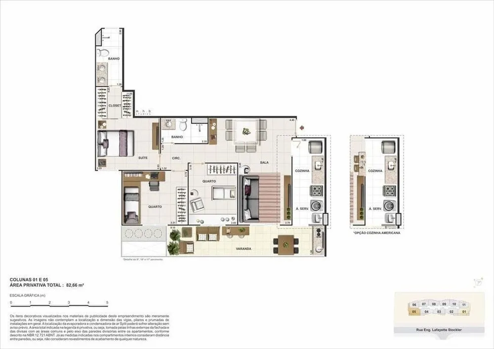 Apartamento, 2 quartos, 54 m² - Foto 28