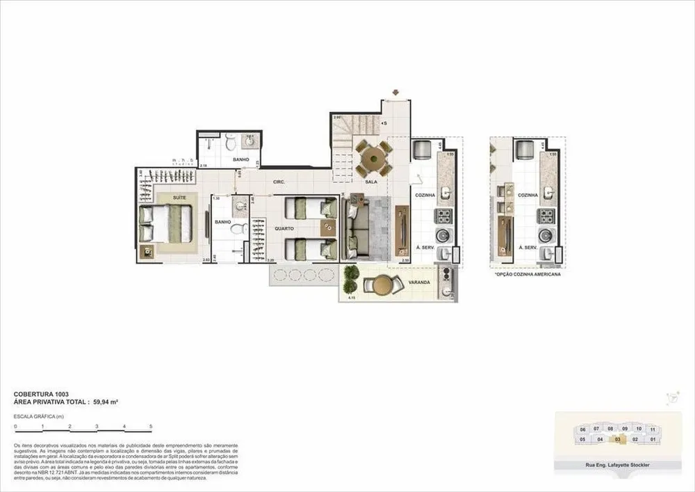 Apartamento, 2 quartos, 54 m² - Foto 25