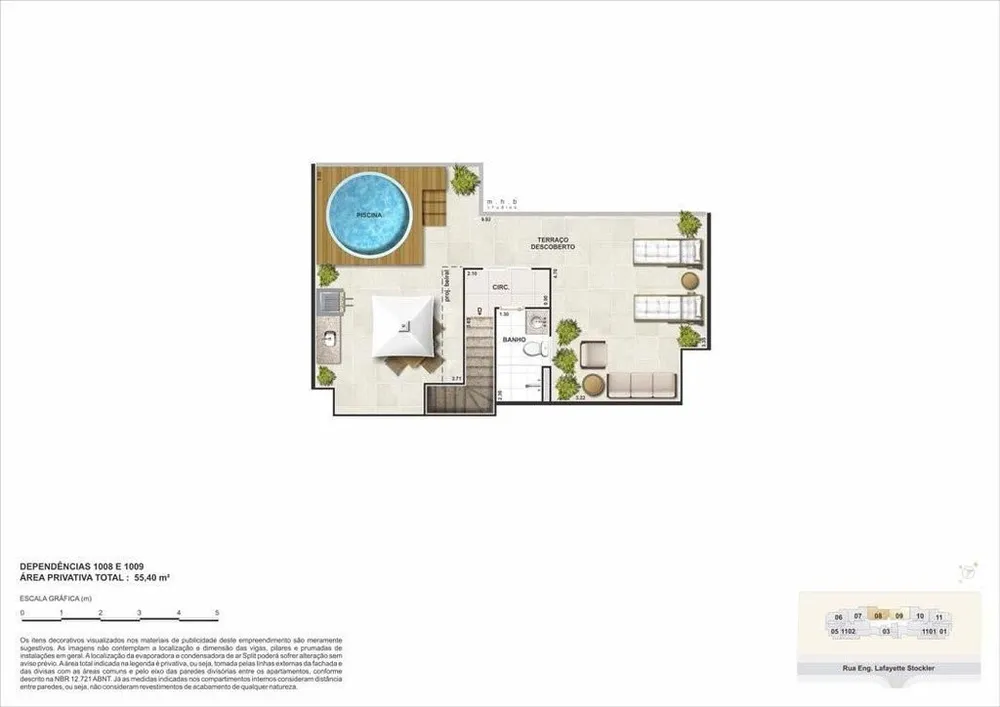 Apartamento, 2 quartos, 54 m² - Foto 19