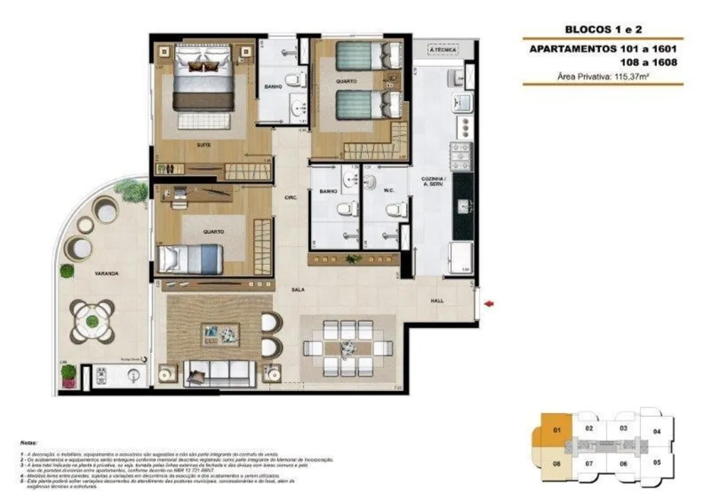 Cobertura, 4 quartos, 241 m² - Foto 27