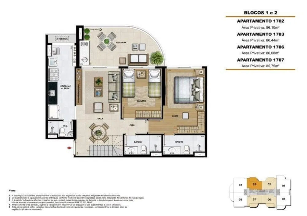Cobertura, 4 quartos, 241 m² - Foto 34