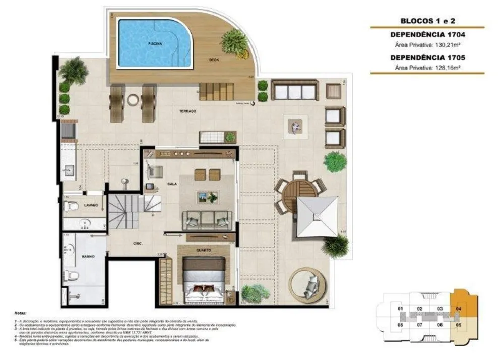 Cobertura, 4 quartos, 241 m² - Foto 29