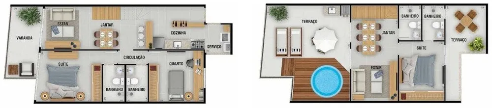 Cobertura, 3 quartos, 138 m² - Foto 15